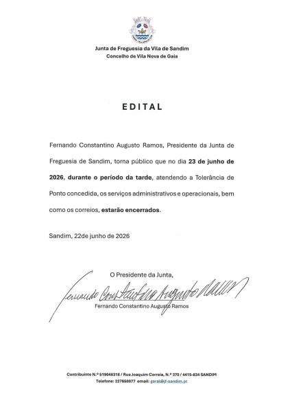 Toler&acirc;ncia de Ponto - S.Jo&atilde;o